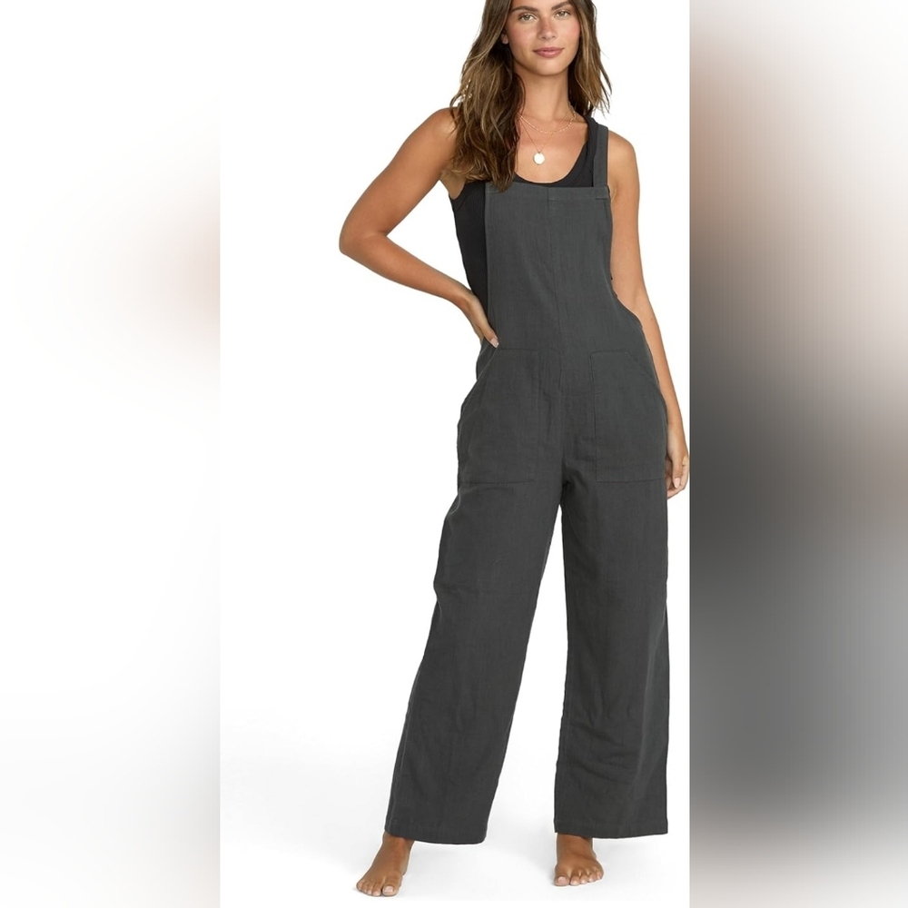 Billabong Women's Pacific Time Soft Cotton Jumpsuit